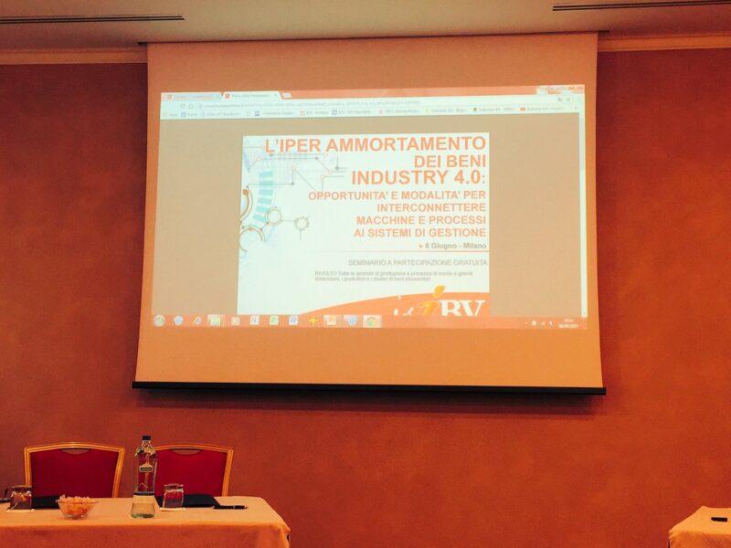 Grande interesse per il seminario “L’iperammortamento dei beni Industry 4.0”